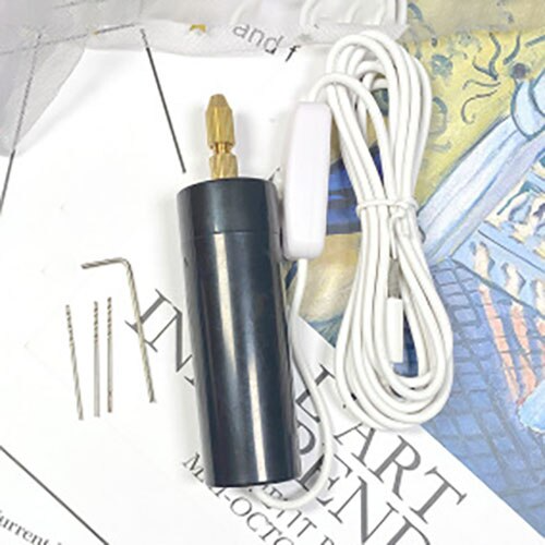 Mini Furadeira Elétrica Portátil USB
