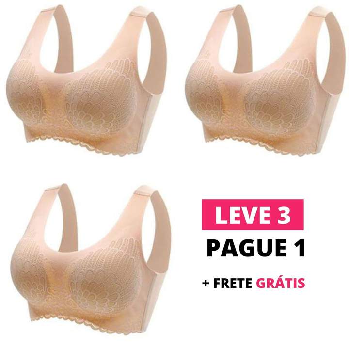 LEVE 3 PAGUE 1 - Sutiã Mega Confort 3D