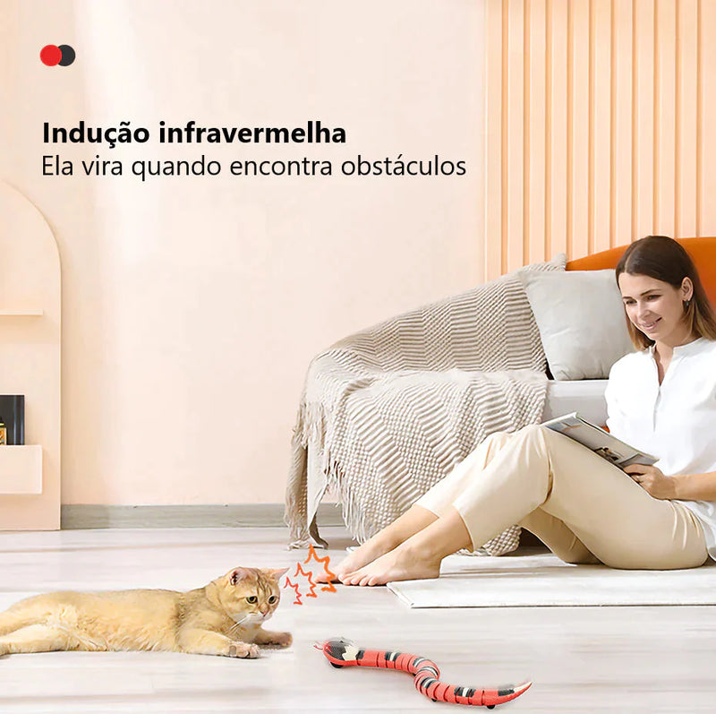 Cobrinha Interativa Para Pets - Coplay©