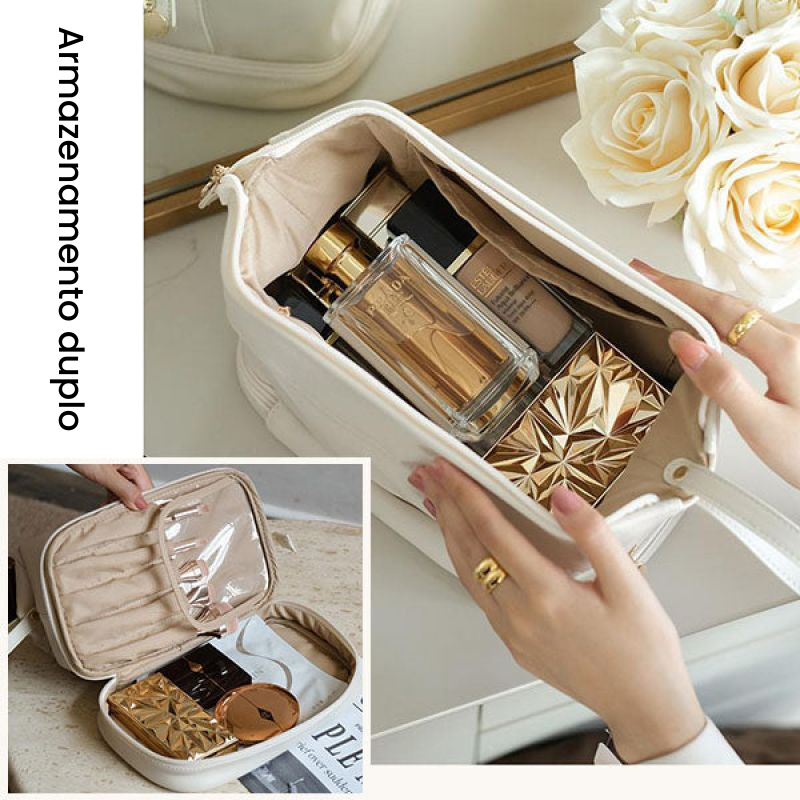 Necessaire Beauty - Luxuosa Compacta e Versátil
